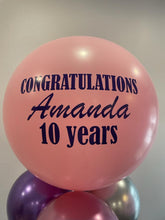 Load image into Gallery viewer, 17" Personal Message Balloon Bouquet