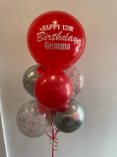 Load image into Gallery viewer, 17" Personal Message Balloon Bouquet