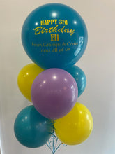 Load image into Gallery viewer, 24” Personal Message Balloon Bouquet