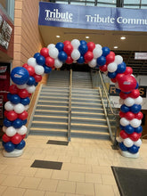 Load image into Gallery viewer, Deluxe Balloon Arch with Logo or Personal Message