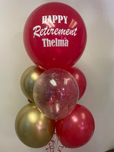 Load image into Gallery viewer, 17" Personal Message Balloon Bouquet