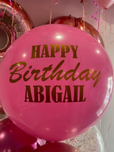 Load image into Gallery viewer, 17" Personal Message Balloon Bouquet
