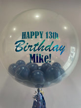 Load image into Gallery viewer, 3ft Clear Personal Message Balloon with 5” Balloons