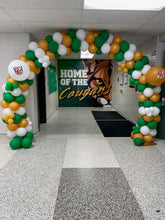 Load image into Gallery viewer, Deluxe Balloon Arch with Logo or Personal Message