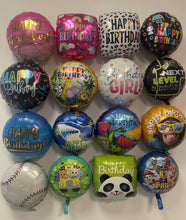 Load image into Gallery viewer, 18" Birthday Foil Balloons