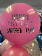 Load image into Gallery viewer, 17" Personal Message Balloon Bouquet