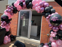 Load image into Gallery viewer, Deluxe Balloon Arch with Logo or Personal Message
