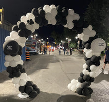 Load image into Gallery viewer, Deluxe Balloon Arch with Logo or Personal Message
