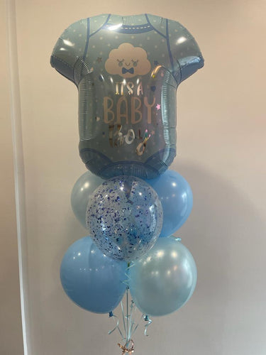 It's A Baby Boy Balloon Bouquet