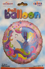 Load image into Gallery viewer, 18&quot; Happy Birthday Foils

