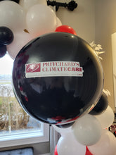 Load image into Gallery viewer, Deluxe Balloon Arch with Logo or Personal Message
