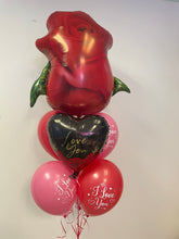 Load image into Gallery viewer, Rose Balloon Bouquet
