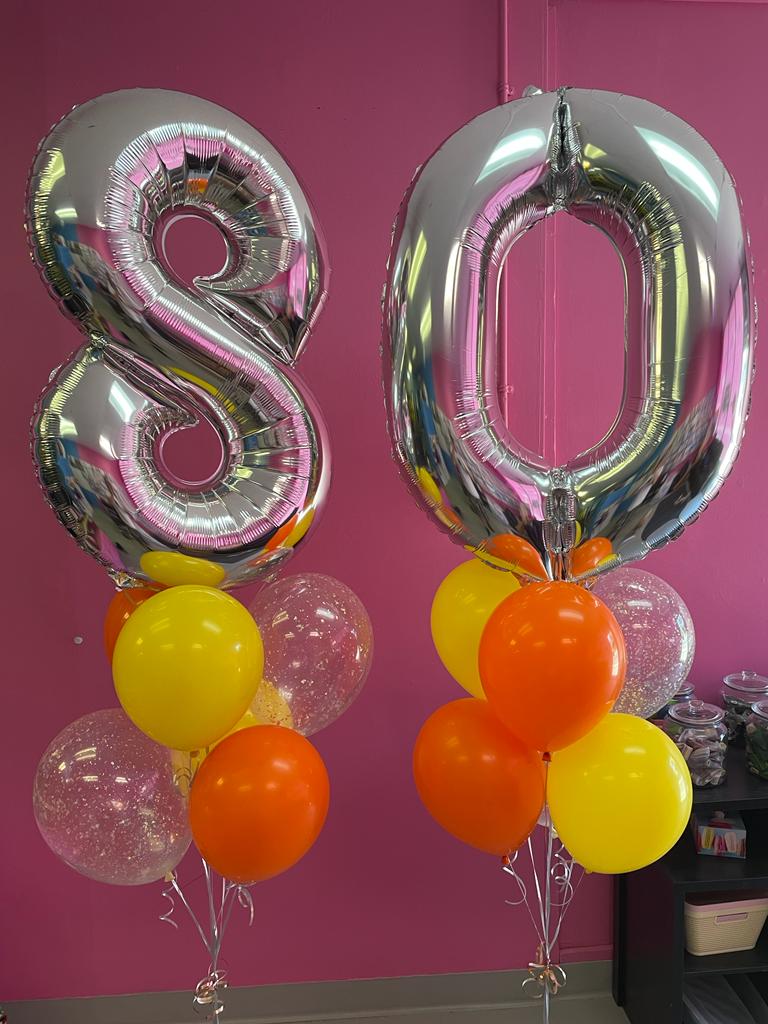 Number balloons near me discount