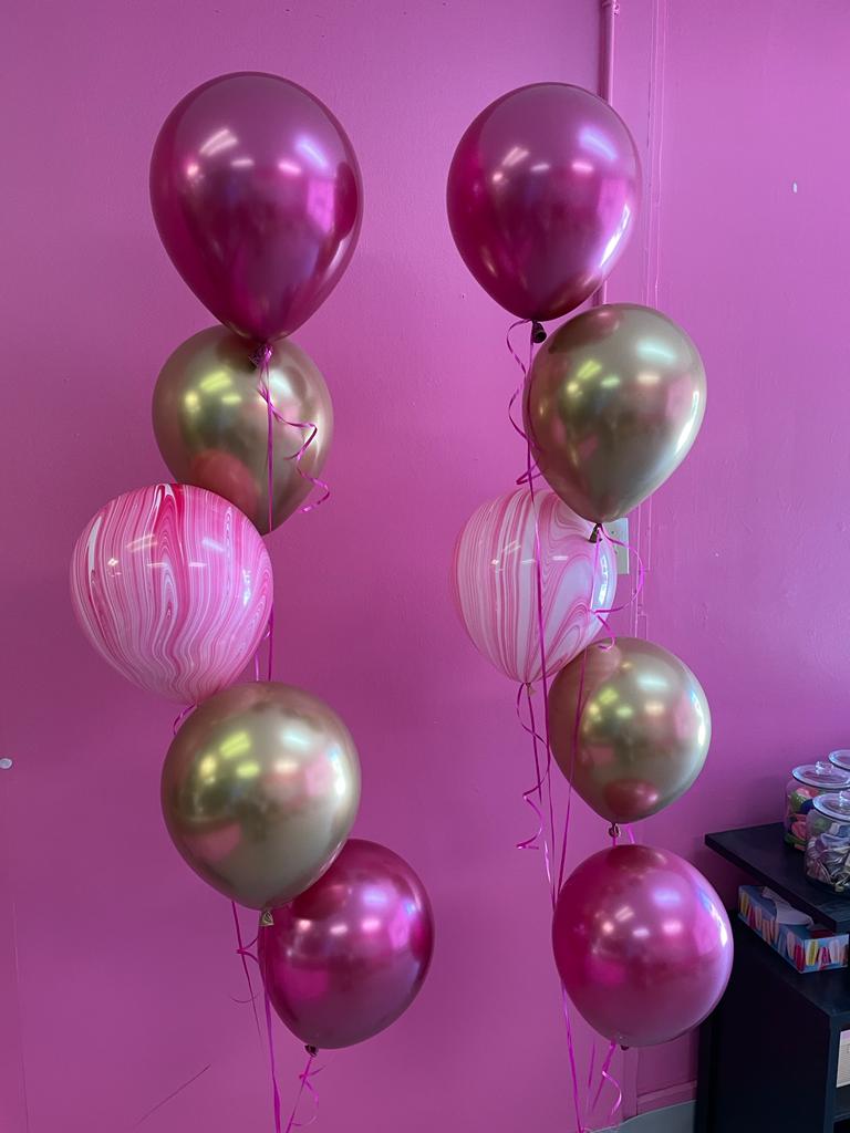 Staggered 5 Balloon Bouquet