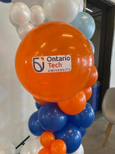 Load image into Gallery viewer, Deluxe Balloon Arch with Logo or Personal Message
