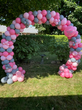 Load image into Gallery viewer, Deluxe Balloon Arch with Logo or Personal Message
