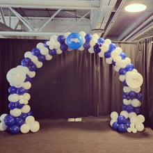 Load image into Gallery viewer, Deluxe Balloon Arch with Logo or Personal Message
