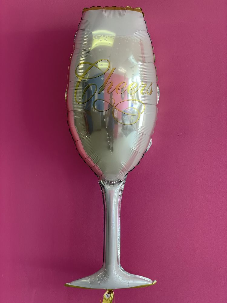 Champagne Glass Supershape Balloon