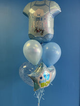 Load image into Gallery viewer, &quot;It&#39;s a Baby Boy&quot; Balloon Bouquet
