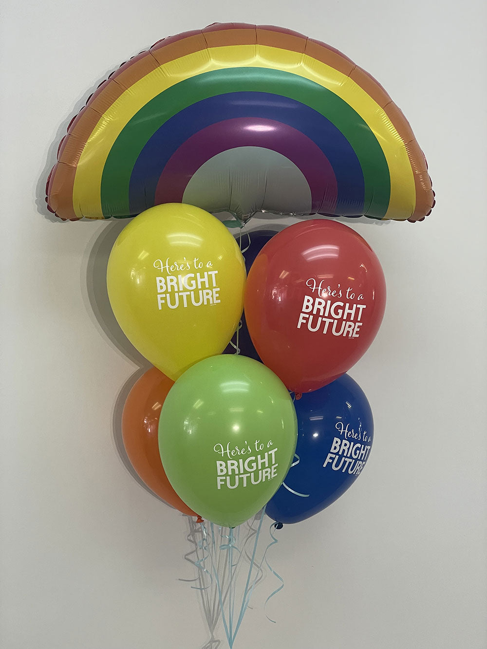 Bright Future Rainbow Balloon Bouquet